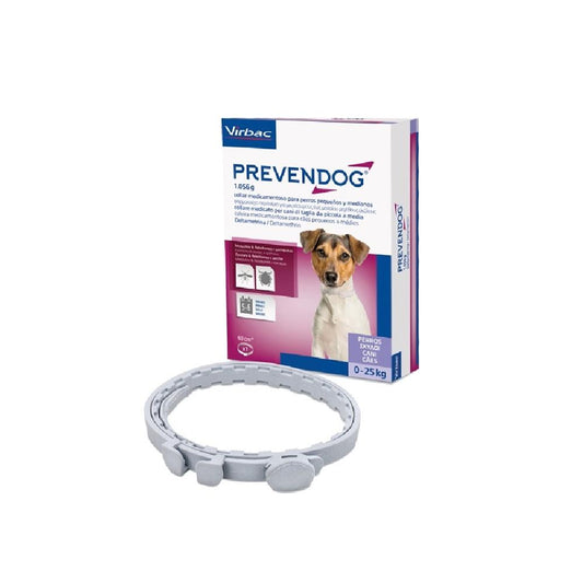 PREVENDOG COLLAR 60 CM 0-25 KGS. ¡2 UNIDADES!