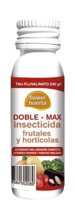 DOBLE MAX INSECT. FRUTALES HORTICOLAS TAU-FLUVALINATO 24%  8 C.C.